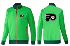 Wholesale Cheap NHL Philadelphia Flyers Zip Jackets Green