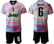 Wholesale Cheap Juventus #6 Khedira Anniversary Soccer Club Jersey