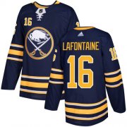 Wholesale Cheap Adidas Sabres #16 Pat Lafontaine Navy Blue Home Authentic Stitched NHL Jersey