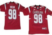 Wholesale Cheap South Carolina Gamecocks #98 Devin Taylor Red Jersey