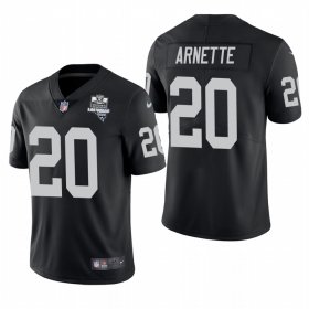 Wholesale Cheap Las Vegas Raiders #20 Damon Arnette Men\'s Nike 2020 Inaugural Season Vapor Limited NFL Jersey Black