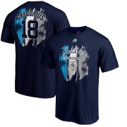 Wholesale Cheap New York Yankees #18 Didi Gregorius Majestic 2019 Spring Training Big & Tall Name & Number T-Shirt Navy