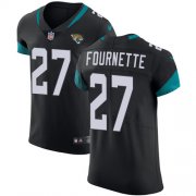 Wholesale Cheap Nike Jaguars #27 Leonard Fournette Black Team Color Men's Stitched NFL Vapor Untouchable Elite Jersey