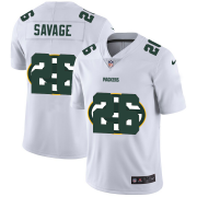 Wholesale Cheap Green Bay Packers #26 Darnell Savage Jr. White Men's Nike Team Logo Dual Overlap Limited NFL Jersey