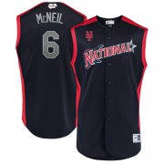 Wholesale Cheap Mets #6 Jeff McNeil Navy 2019 All-Star National League Stitched MLB Jersey