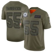 Wholesale Cheap Nike Cowboys #55 Leighton Vander Camo Men's Stitched NFL Limited 2019 Salute To Service Jersey