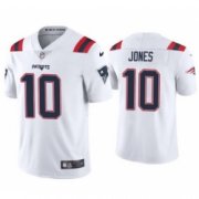 Wholesale Cheap Men New England Patriots #10 Mac Jones White 2021 Vapor Limited Football Jersey