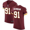 Wholesale Cheap Nike Redskins #91 Ryan Kerrigan Burgundy Red Team Color Men's Stitched NFL Vapor Untouchable Elite Jersey