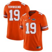 Wholesale Cheap Florida Gators Orange #19 Johnny Townsend Football Player Performance Jersey