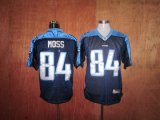 Wholesale Cheap Titans #84 Randy Moss Stitched Dark Blue NFL Jersey