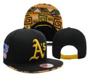 Wholesale Cheap MLB Oakland Athletics Snapback Ajustable Cap Hat 8