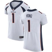 Wholesale Cheap Nike Broncos #1 Marquette King White Men's Stitched NFL Vapor Untouchable Elite Jersey