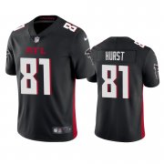 Wholesale Cheap Atlanta Falcons #81 Hayden Hurst Men's Nike Black 2020 Vapor Untouchable Limited NFL Jersey