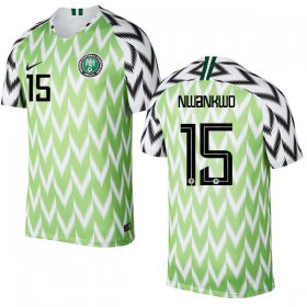 Wholesale Cheap Nigeria #15 Nwankwo Home Soccer Country Jersey
