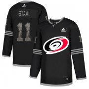 Wholesale Cheap Adidas Hurricanes #11 Jordan Staal Black Authentic Classic Stitched NHL Jersey