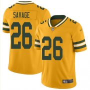 Wholesale Cheap Nike Packers #26 Darnell Savage Gold Men's Stitched NFL Limited Inverted Legend Jersey