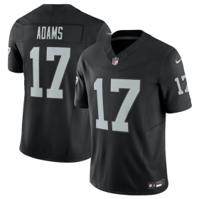 Wholesale Cheap Men\'s Las Vegas Raiders #17 Davante Adams Black 2023 F.U.S.E Vapor Untouchable Stitched Football Jersey