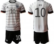 Wholesale Cheap Men 2021 European Cup Germany home white 10 Soccer Jersey1