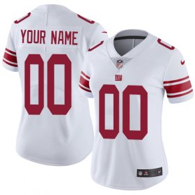 Wholesale Cheap Nike New York Giants Customized White Stitched Vapor Untouchable Limited Women\'s NFL Jersey