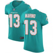 Wholesale Cheap Nike Dolphins #13 Dan Marino Aqua Green Team Color Men's Stitched NFL Vapor Untouchable Elite Jersey