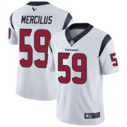 Wholesale Cheap Nike Texans #59 Whitney Mercilus White Men's Stitched NFL Vapor Untouchable Limited Jersey