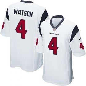 Wholesale Cheap Nike Texans #4 Deshaun Watson White Youth Stitched NFL Elite Jersey