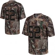 Wholesale Cheap Ravens #52 Ray Lewis Camouflage Realtree Embroidered NFL Jersey