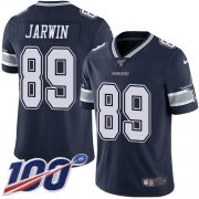 Wholesale Cheap Nike Cowboys #89 Blake Jarwin Navy Blue Team Color Men's Stitched NFL 100th Season Vapor Untouchable Limited Jersey