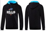 Wholesale Cheap Buffalo Bills Critical Victory Pullover Hoodie Black & Blue
