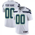 Wholesale Cheap Nike Seattle Seahawks Customized White Stitched Vapor Untouchable Limited Youth NFL Jersey