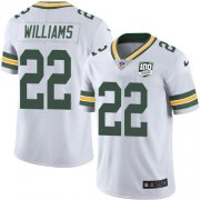 Wholesale Cheap Nike Packers #22 Dexter Williams White Men's 100th Season Stitched NFL Vapor Untouchable Limited Jersey