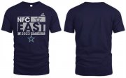 Cheap Men's Dallas Cowboys Navy 2023 NFC East Division Champions Big & Tall Conquer Tee T-Shirt