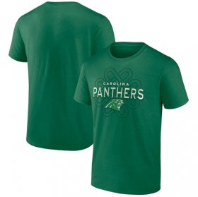Wholesale Cheap Men\'s Carolina Panthers Kelly Green Celtic Knot T-Shirt