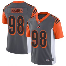 Wholesale Cheap Nike Bengals #98 D.J. Reader Silver Youth Stitched NFL Limited Inverted Legend Jersey
