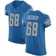 Wholesale Cheap Nike Lions #68 Taylor Decker Blue Team Color Men's Stitched NFL Vapor Untouchable Elite Jersey