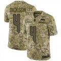Wholesale Cheap Nike Seahawks #4 Michael Dickson Camo Men's Stitched NFL Limited 2018 Salute To Service Jersey