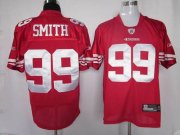 Wholesale Cheap 49ers #99 Aldon Smith Red Stitched NFL Jersey