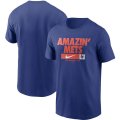 Wholesale Cheap New York Mets Nike Local Nickname T-Shirt Royal