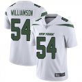 Wholesale Cheap Nike Jets #54 Avery Williamson White Men's Stitched NFL Vapor Untouchable Limited Jersey