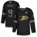 Wholesale Cheap Adidas Ducks #9 Paul Kariya Black Authentic Classic Stitched NHL Jersey