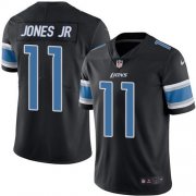 Wholesale Cheap Nike Lions #11 Marvin Jones Jr Black Men's Stitched NFL Limited Rush Jersey