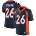 Wholesale Cheap Nike Broncos #26 Darian Stewart Navy Blue Alternate Men's Stitched NFL Vapor Untouchable Limited Jersey