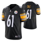 Wholesale Cheap Men's Pittsburgh Steelers #61 Mason Cole Black Vapor Untouchable Limited Stitched Jersey