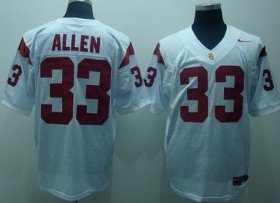Wholesale Cheap USC Trojans #33 Allen White Jersey