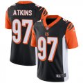 Wholesale Cheap Nike Bengals #97 Geno Atkins Black Team Color Men's Stitched NFL Vapor Untouchable Limited Jersey