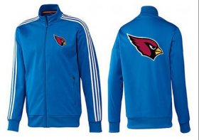 Wholesale Cheap NFL Arizona Cardinals Team Logo Jacket Blue_1