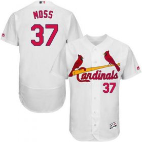 Wholesale Cheap Cardinals #37 Brandon Moss White Flexbase Authentic Collection Stitched MLB Jersey
