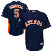 Wholesale Cheap Astros #5 Jeff Bagwell Navy Blue Cool Base 2019 World Series Bound Stitched Youth MLB Jersey
