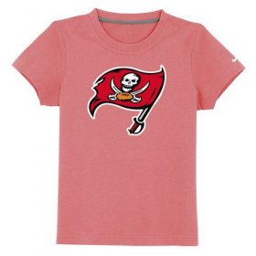 Wholesale Cheap Tampa Bay Buccaneers Sideline Legend Authentic Logo Youth T-Shirt Pink