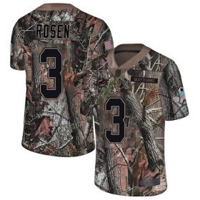 Wholesale Cheap Nike Dolphins #3 Josh Rosen Camo Men\'s Stitched NFL Limited Rush Realtree Jersey